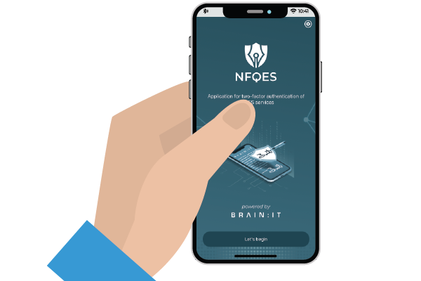 NFQES authetificator mobile app